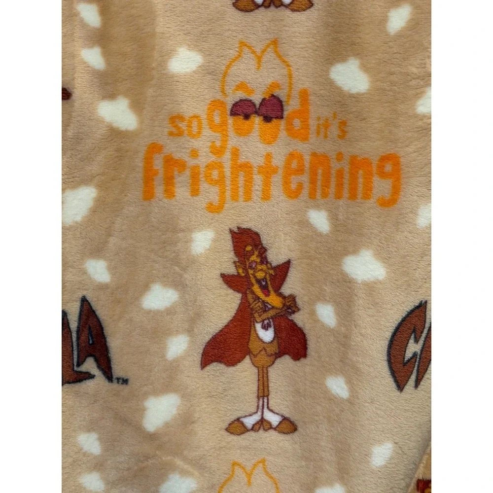 Count Chocula Oversized Plush Throw Blanket General Mills Cereal Retro 60x70 NEW
